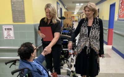 State Senator Alexis Weik Visits CP Nassau