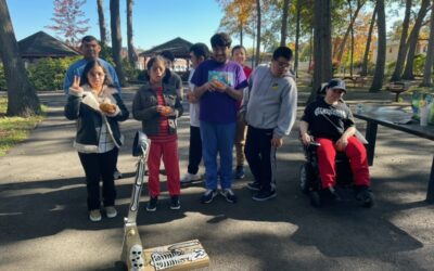 Class Takes Science Lesson Outside Catapulting Pumpkins