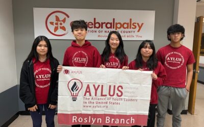 AYLUS (Alliance of Youth Leaders in the US)  Roslyn Chapter –  Always Helping!