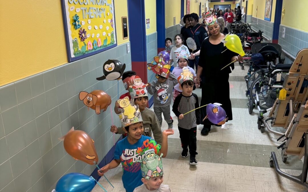 Students at the Children’s Learning Center Put Together Their  Version of the  Macy’s Thanksgiving Day Parade